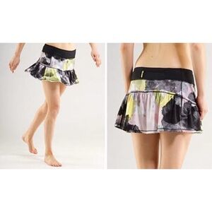 Lululemon Willpower Skirt Pink Clouds *FLAW Missing Shorts Lining 10